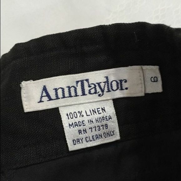 Vintage Ann Taylor Black Walking Shorts - Picture 2 of 3